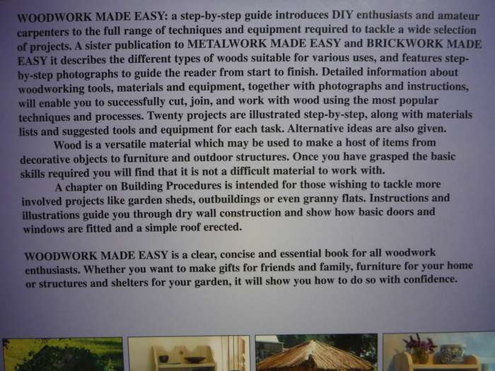 Woodwork Made Easy - Softcover - Penny Swift