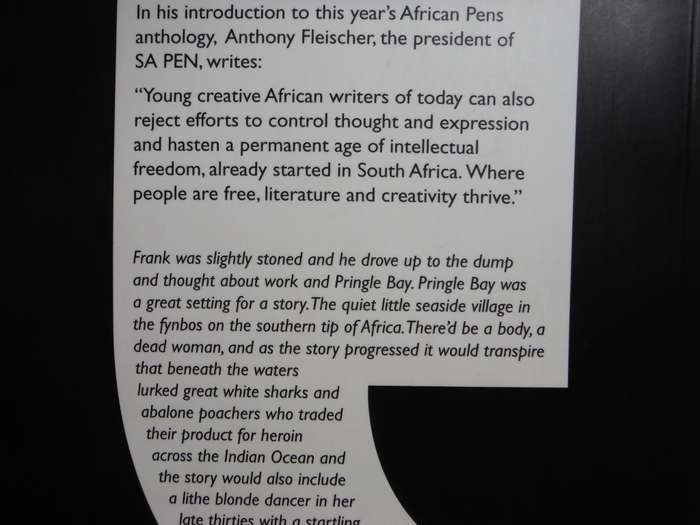 African Pens 2011 : New Writing From Southern Africa : Winning Stories Selected by Jim Coetzee