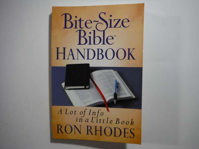 Bite-Size Bible Handbook : A Lot of Info in a Little Book - Paperback - Ron Rhodes