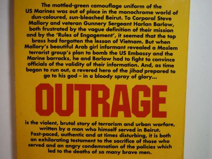 Outrage - Paperback - Dale A. Dye