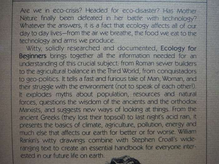 Ecology for Beginners - Paperback - Stephen Croall