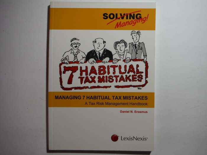 Managing 7 Habitual Tax Mistakes - Paperback - Daniel N. Erasmus