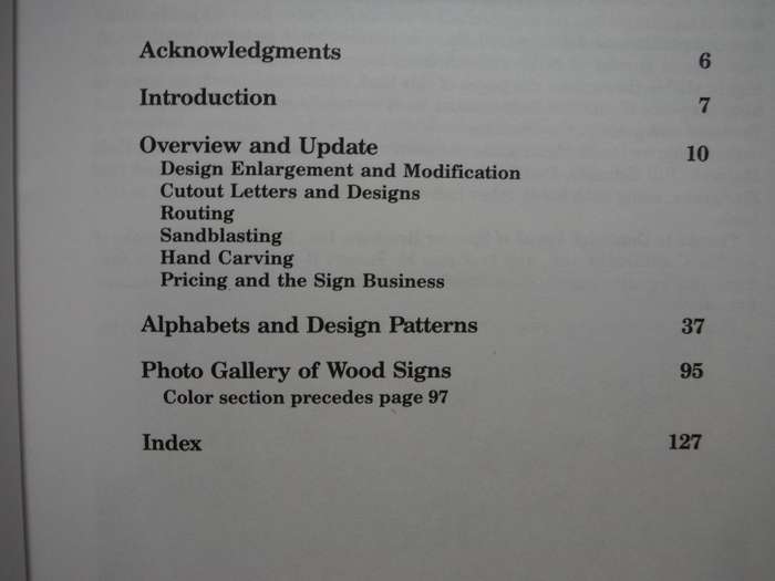 Alphabets and Designs for Wood Signs - Paperback - Patrick and Sherri Spielman - 1983