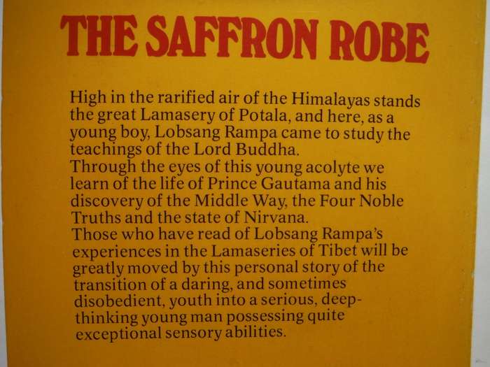 The Saffron Robe - Paperback - T.Lobsang Rampa