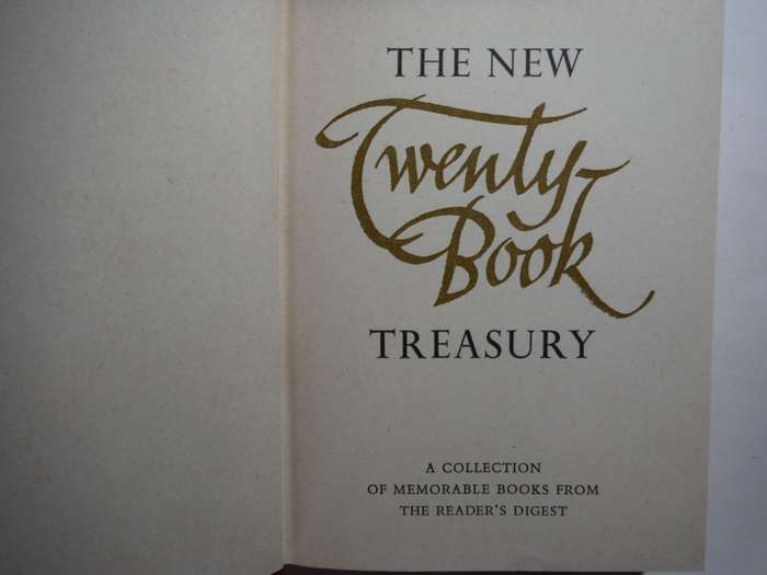 The New Twenty Book Treasury - Hardcover - Reader`s Digest - First Edition