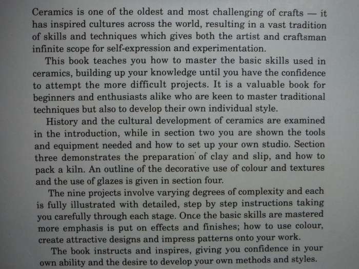 Step by Step Art School : Ceramics - Softcover - Geraldine Christy and Sara Pearch