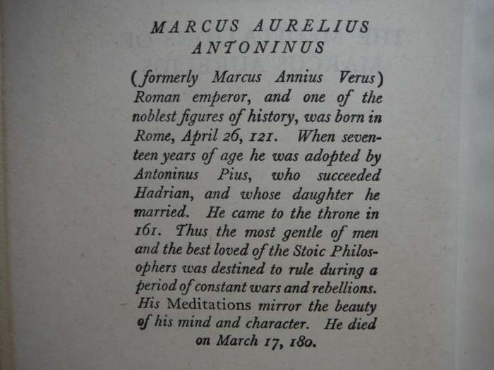 The Meditations by Marcus Aurelius - Hardcover - World Popular Classics