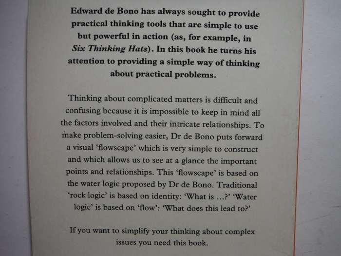 Water Logic - Paperback - Edward de Bono