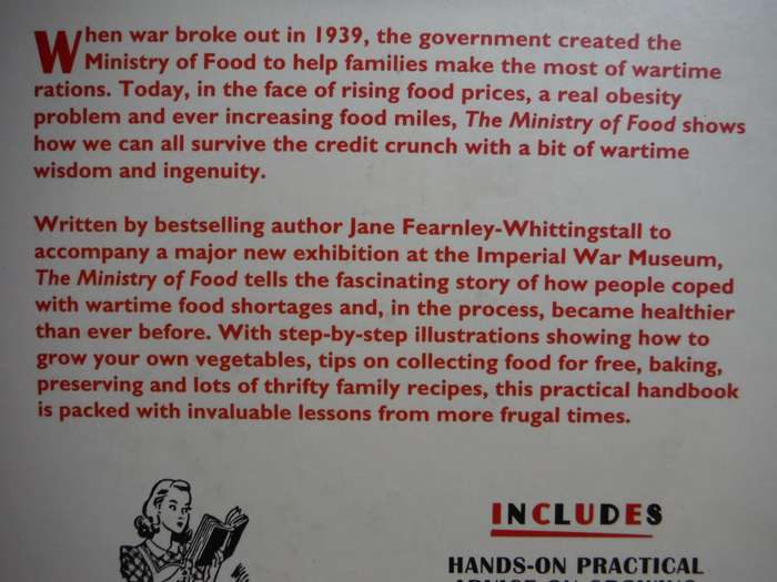 The Ministry of Food : Thrifty Wartime Ways to Feed Your Family Today