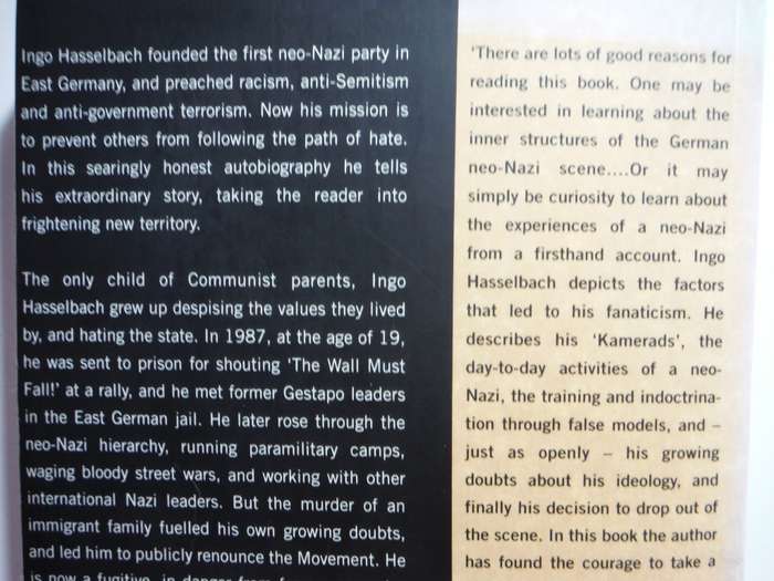 Fuhrer-Ex : Memoirs of a Former Neo-Nazi - Paperback - Ingo Hasselbach