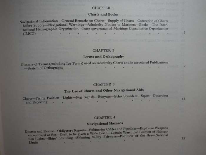 The Mariner`s Handbook - Fourth Edition 1973 - Hardcover