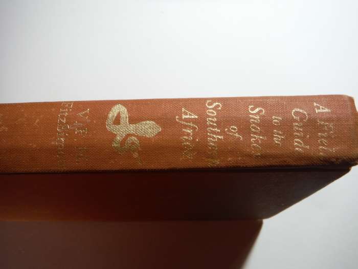 A Field Guide to the Snakes of Southern Africa - Hardcover - V.F.M. FitzSimons - 1970