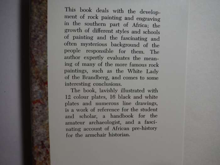 Rock Art of Southern Africa - Hardcover - C.K. Cooke - 1969