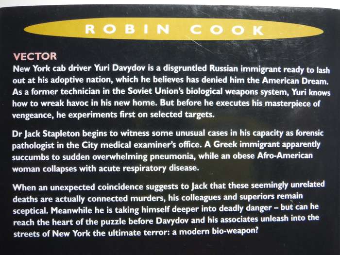 Robin Cook Omnibus : Vector and Contagion - Paperback