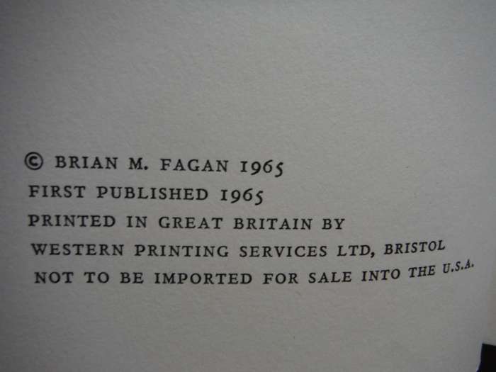 Southern Africa During the Iron Age - Hardcover - Brian Fagan - 1965