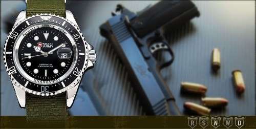 * SHARK ARMY-Luxury Men Date  Quartz Military Sport Wrist Watch** From: United St