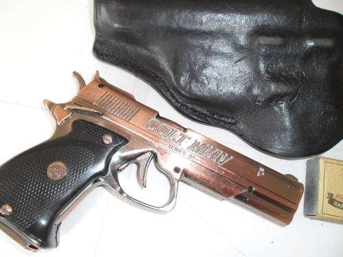 vintage colt gun lighter with leather holster not working