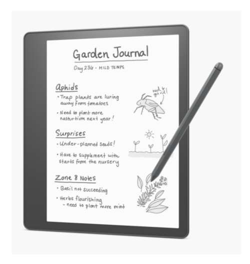 AMAZON KINDLE SCRIBE 10.2` 32GB WITH PREMIUM PEN BLACK (2022)