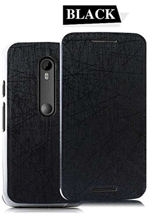 MOTO G 3RD GEN RAIN-STYLE CASE | BLACK | IVSO | INSTOCK