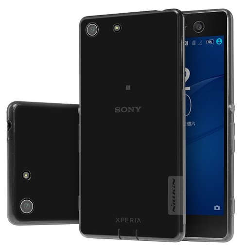 SONY XPERIA M5 PREMIUM ULTRA SLIM FIT TPU CASE CLEAR WHITE | NILLKIN | INSTOCK