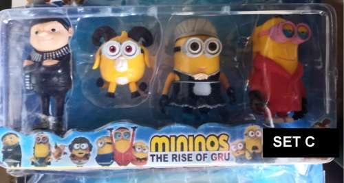 4pc Figurines sets - Minions