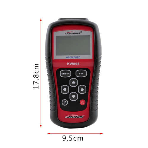 KW808 OBD2 OBDII EOBD Auto Scanner Diagnostic Live Data Code Reader Engine Control fit for CAN & all