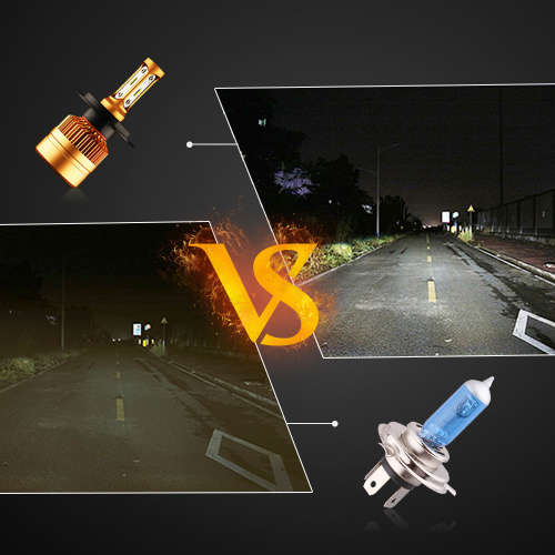 2Pcs H4 LED H7 H11 H8 9006 HB4 H1 H3 HB3 H9 H27 Car Headlight Bulbs LED Lamp with Philips Chip 8000L