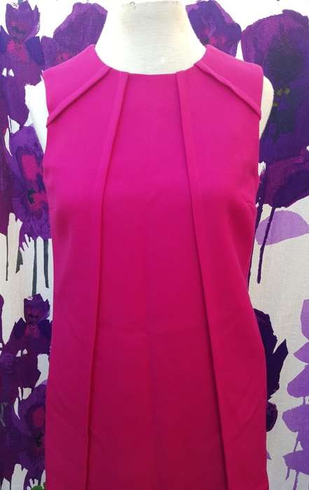 Massimo Dutti Hot Pink Pure Wool Dress Size 28