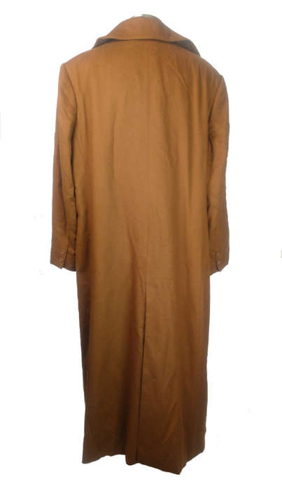 St.Emile - Dark Caramel 100% Cashmere Coat - Size 14/16