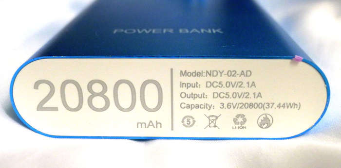 Powerbank 20 800mah