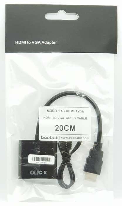 CAB HDMI-VGA CABLE