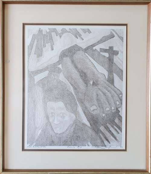 Casper Steenkamp, lino 8/8 (Via Dolarosa)