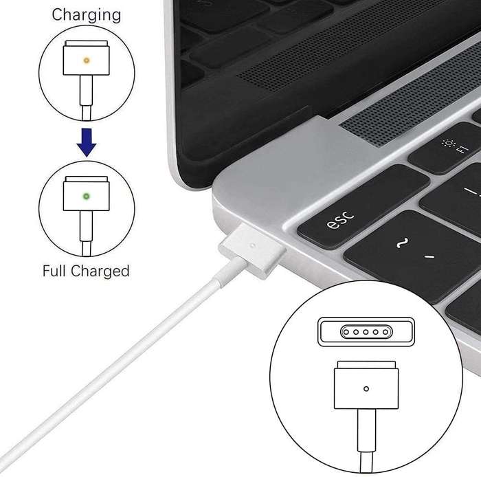 60W T-tip Charger,Replacement for Mac Book Pro 13 Inch Retina Display AC 60WT-Tip Magnetic 2
