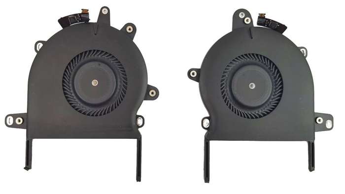 Apple MacBook Pro 13" A1706/A1708 CPU Fan Set (Right & Left) - Late 2016 / Mid 2017