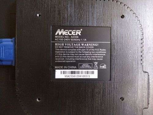 Mecer A2356H 23.5" Full HD LED Monitor with integrated Speakers