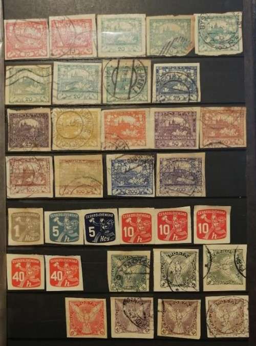 Czechoslovakia Imperforate Selection
