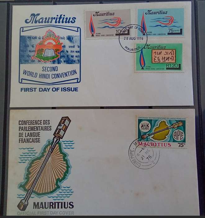 Mauritius 2 First Day Covers
