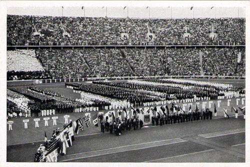 Olimpiese Somerspele 1936 BERLIN - Vintage collectors card - pict. 20 Gr. 60