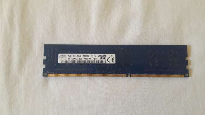 2GB DDR3 1600 Hynix Desktop RAM