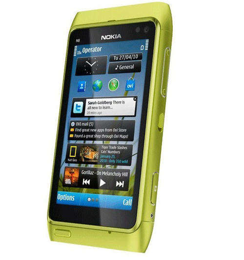 NEW Nokia N8 3G 16GB 12MP Bluetooth Green Unlocked SIM GSM Smart Cell Phone