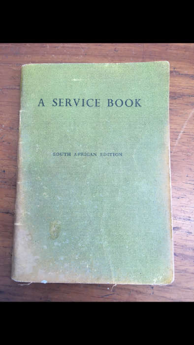 A Service Book - South African Edition - 1937