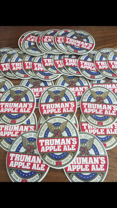 34 x Vintage Truman's Apple Ale Coasters