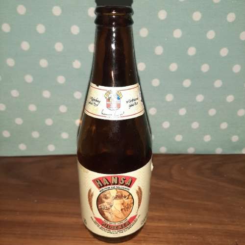 Vintage Hansa Pilsener Beer Bottle