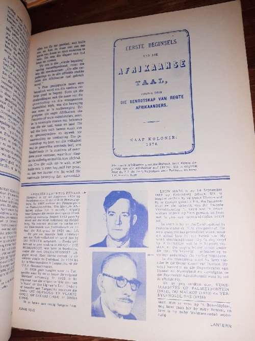 Lantern - 4 Junie 1975 - Afrikaans - Sy wording, wasdom en bloei