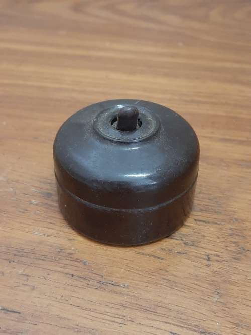 Vintage Original Bakelite and Porcelain Switch