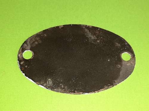 Vintage Enamel Number 148