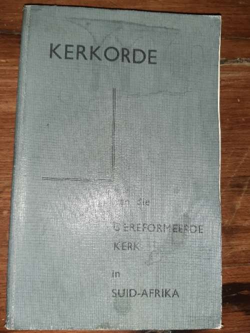 Kerkorde van die Gereformeerde Kerk in Suid-Afrika - 1965