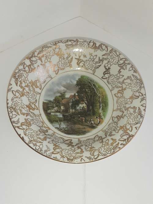 Genuine Lord Nelson Ware - Constable Valley Farm - Small Dish - Diameter 14cm
