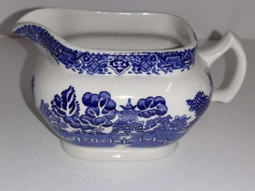 Beautiful Willow Woods Ware - Wood & Son England - Milk Jug