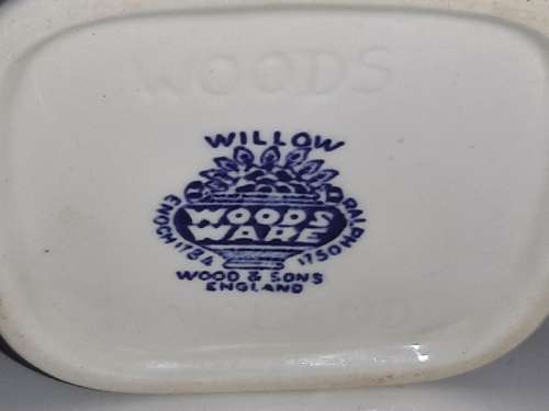 Beautiful Willow Woods Ware - Wood & Son England - Milk Jug